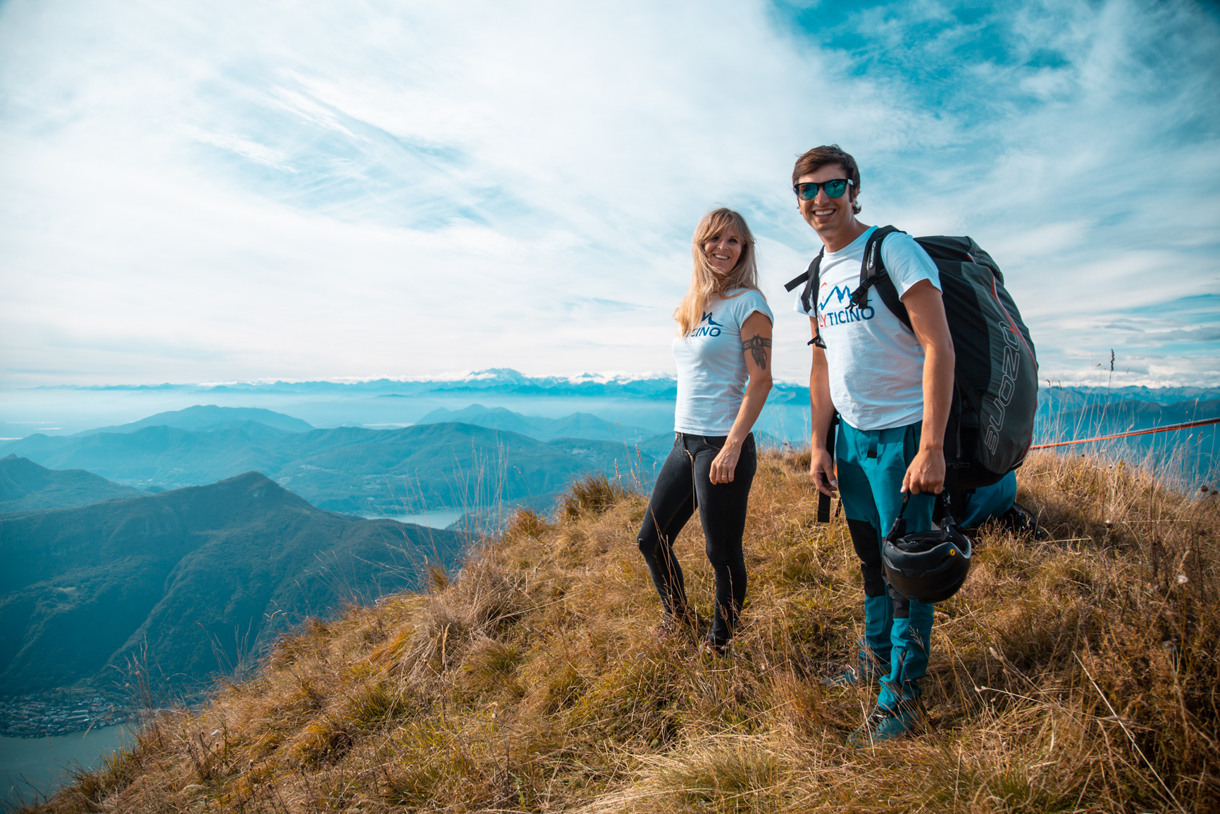 Gleitschirmfliegen Monte Generoso